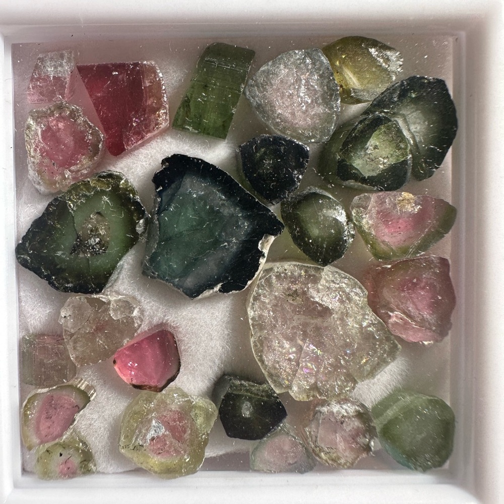 Mix Tourmaline Slices